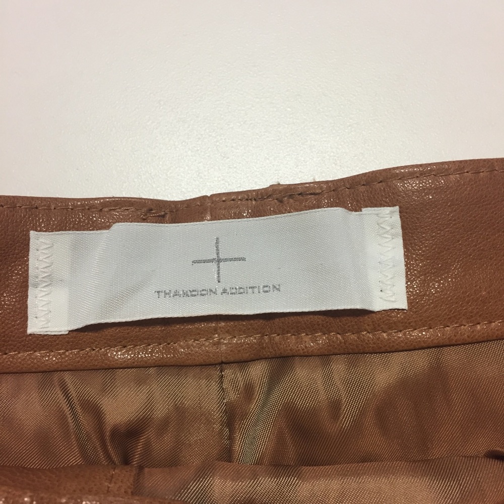 Thakoon Brown Quilted Lambskin Shorts Size 0 - Picture 3 of 12